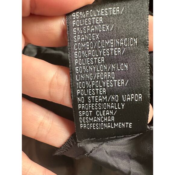 S.L. Fashions Stretch Jersey Bodice Jacquard Floral Print Dress Size 6 - Picture 4 of 15